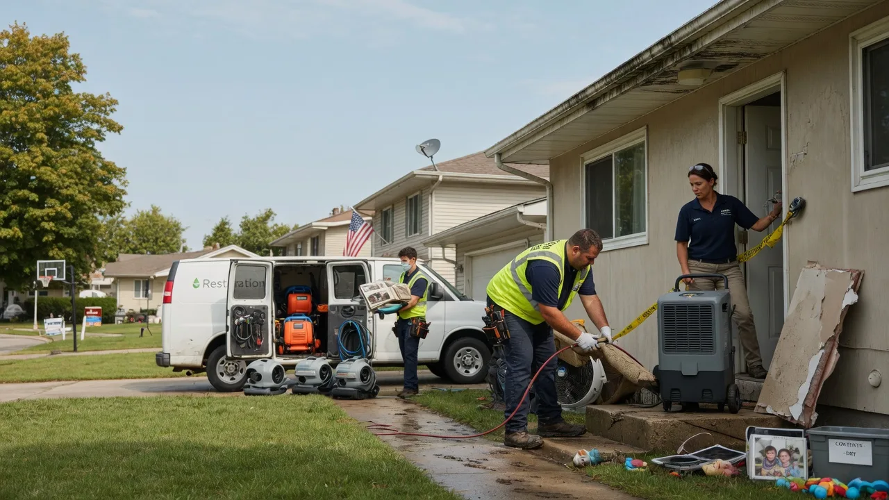 Water Damage Restoration in Liberty Center, IA near me